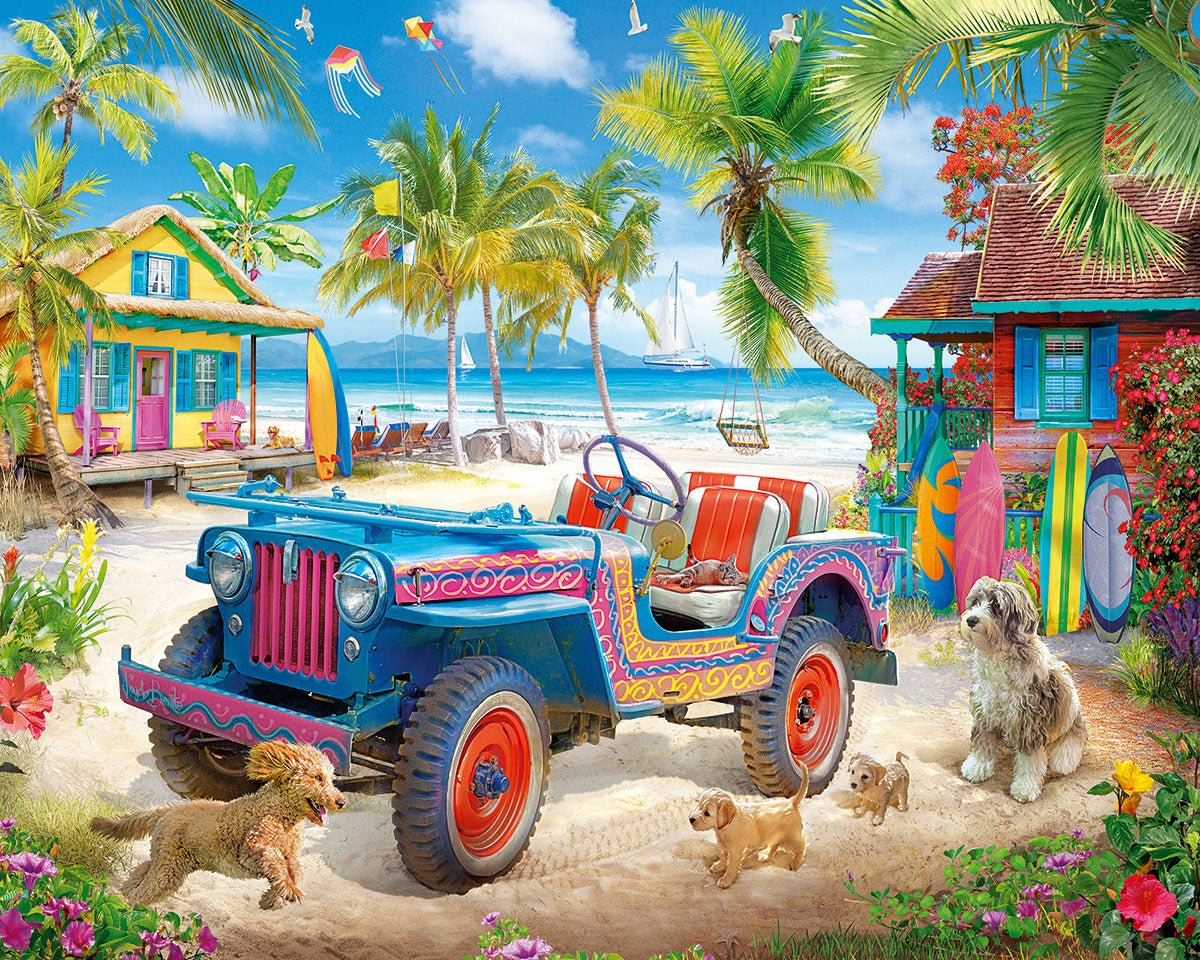 Beach Escape (2098pz) - 1000 Piece Jigsaw Puzzle